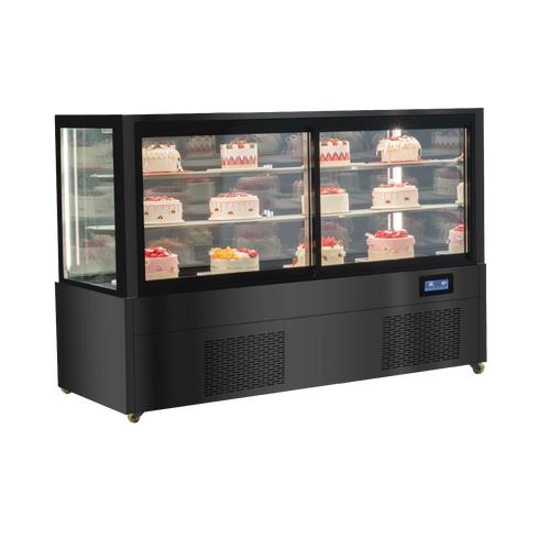 Exquisite CDM218 Three-Tier Cake Display Refrigerators – Mirror Display