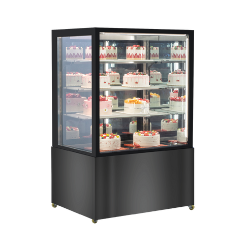 Exquisite Three Tiers Cake Display Refrigerators – Mirror Display - CDM309