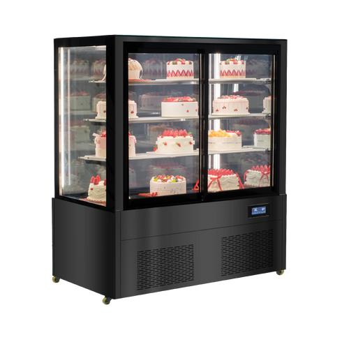 Exquisite CDM312 Three Tiers Cake Display Refrigerators – Mirror Display
