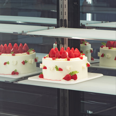 CDM215 Three Tiers Cake Display Refrigerators – Mirror Display