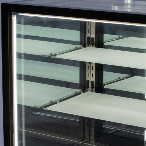 CDM212 Three Tiers Cake Display Refrigerators – Mirror Display