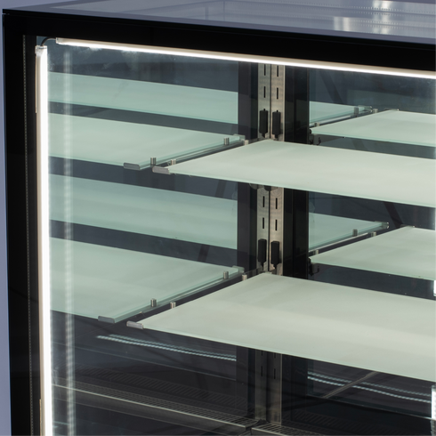 Exquisite CDM218 Three-Tier Cake Display Refrigerators – Mirror Display