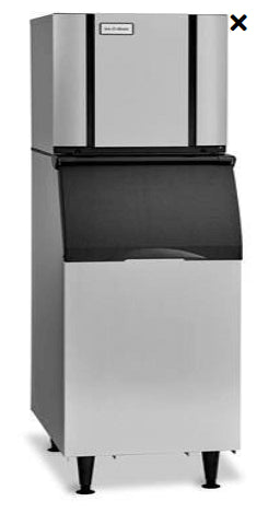 Ice O Matic Slim Modular Full Cube Ice Maker 132kgs Production (Head Only)- CIM0325FA
