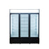 AG 1500L Triple Door Upright Display Fridge - Glass Door - CU1500TNG