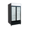 Exquisite Two Glass Doors Upright Display Refrigerators – Black - DC1000PB