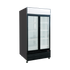 Exquisite Two Glass Doors Upright Display Refrigerators – Black - DC1000PB