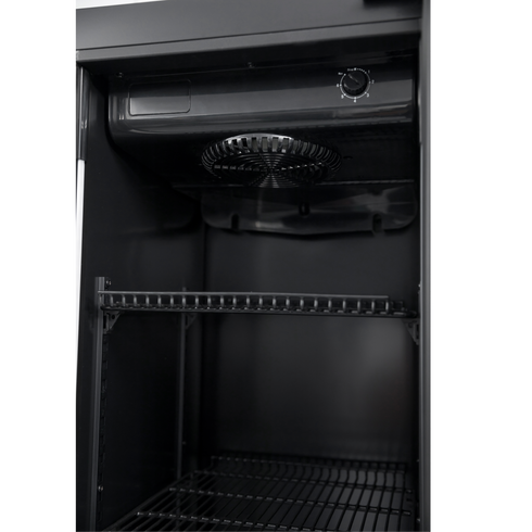 Exquisite One Glass Doors Upright Display Refrigerators – Black - DC230