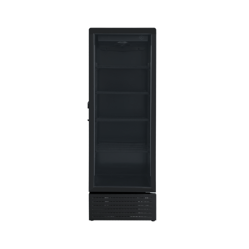 Exquisite One Glass Doors Upright Display Refrigerators – Black - DC360