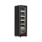 Exquisite One Glass Doors Upright Display Fridge – Black - DC410