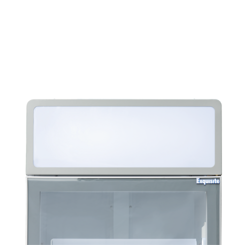 Exquisite One Glass Door Upright Display Refrigerators – White - DC440P