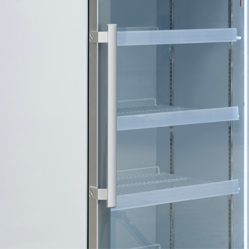 Exquisite One Glass Door Upright Display Refrigerators – White - DC440P