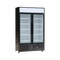 Exquisite Two Glass Door Upright Display Refrigerators 850L – Black - DC880PB