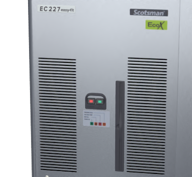 Scotsman Self Contained Gourmet Ice Maker 160kg - ECM 227 AS OX