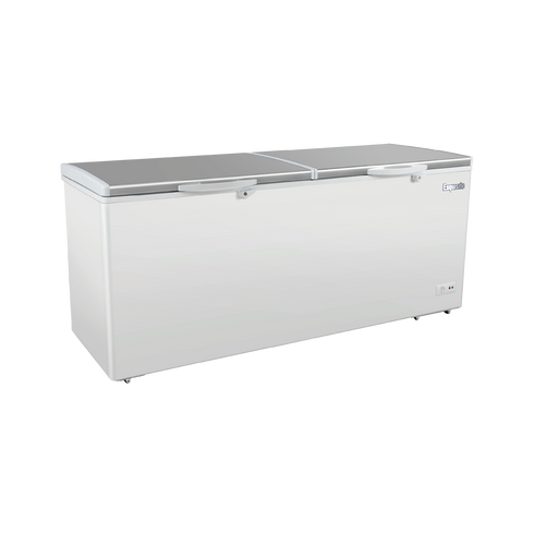 Exquisite 561 Litre Stainless Steel Top Chest Freezer - ESS660H