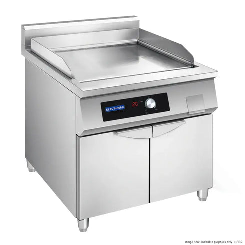 Electmax 700 Series Induction Griddle with Splashback and Door - EGP800
