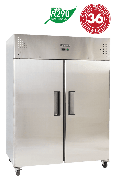 Exquisite Double Door Stainless Steel Freezer 1410 litres - GSF1410H