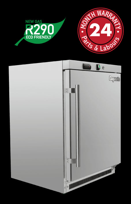 Exquisite One Solid Door Underbench Storage Freezer - MF210H