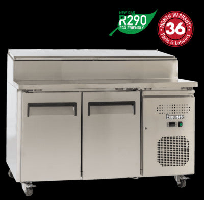 Exquisite Stainless Steel Top Food Preparation Refrigerators - MTC263H