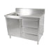 FED Cabinet with Left Sink SC-6-1200L-H