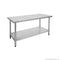FED Economic 304 Grade Stainless Steel Table 1200-6-WB