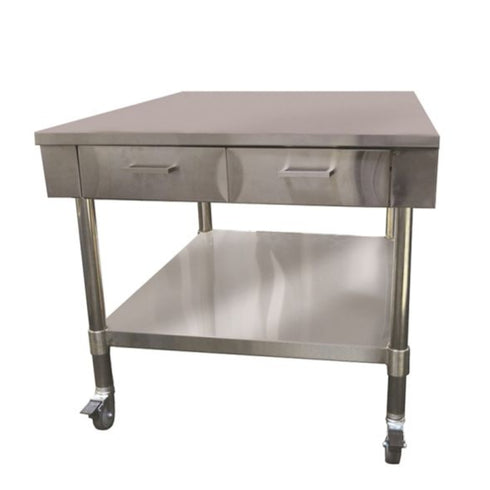FED Work Bench with 2 Drawer and Under Shelf SWBD8-2
