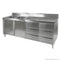 FED Kitchen Tidy Cabinet with Double Left Sinks DSC-2100L-H