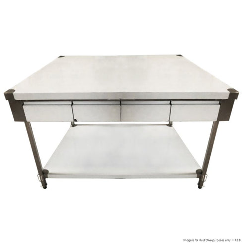 FED Workbench with 4 Drawer Each Side SWBD10-1800