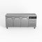 AG Three Door Commercial Worktop / Under Bench Fridge 700mm Depth - GNX3100TN