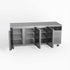 AG Three Door Commercial Worktop / Under Bench Fridge 700mm Depth - GNX3100TN