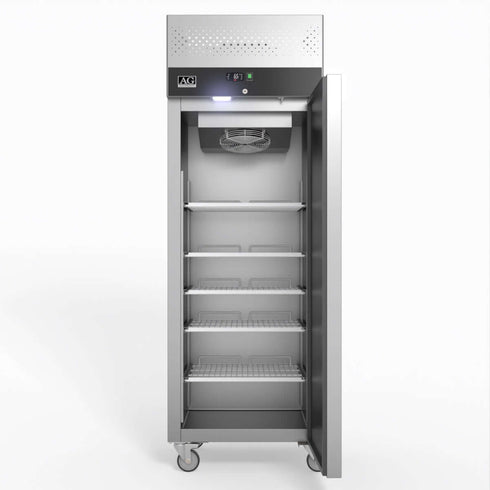 AG 429 Litre Upright Single Door Stainless Steel Door Fridge - GNX400TN