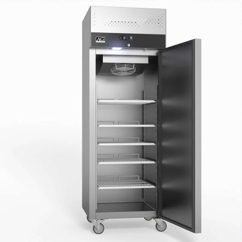 AG 429 Litre Upright Single Door Stainless Steel Door Fridge - GNX400TN