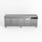 AG Four Door Commercial Worktop / Under Bench Fridge 700mm Depth - GNX4100TN