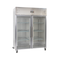 Exquisite Two Doors Stainless Steel Upright Chiller Glass Door - GSC1410G