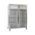 Exquisite Two Doors Stainless Steel Upright Chiller Glass Door - GSC1410G