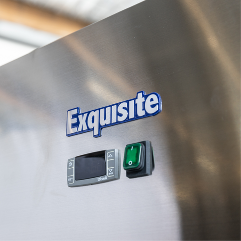 Exquisite Two Solid Doors Upright Storage Refrigerators - GSC1200H