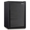 Husky 130L Glass Door Bar Fridge in Black - HUS130CNBLK