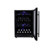 Husky Riserva 154L Dual Zone Wine Fridge in Black - HUSWS54DMBZY