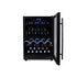 Husky Riserva 154L Dual Zone Wine Fridge in Black - HUSWS54DMBZY
