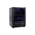 Husky Riserva 154L Dual Zone Wine Fridge in Black - HUSWS54DMBZY