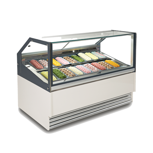Exquisite 18 Tubs Ice Cream Scooping Freezers - IC18T