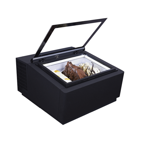 Exquisite 3 Tubs Ice Cream Scooping Freezers - IC3T