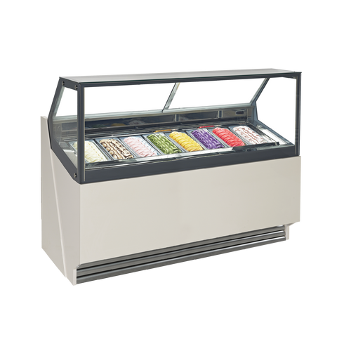Exquisite 8 Tubs Ice Cream Scooping Freezers - IC8T