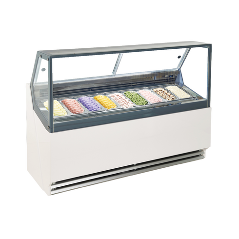 Exquisite 9 Tubs Ice Cream Scooping Freezers - IC9T