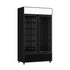 Thermaster Two Glass Door Black Upright Drink Fridge Large - LG-1000BP