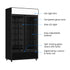 Thermaster Two Glass Door Black Upright Drink Fridge Large - LG-1000BP