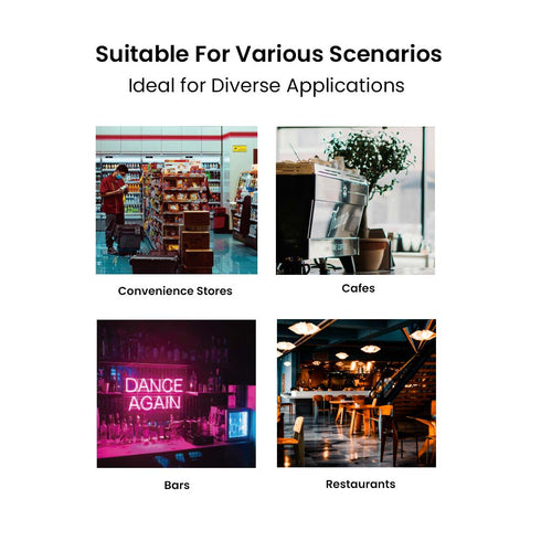 Thermaster Large Single Glass Door Upright Drink Fridge - LG-540P