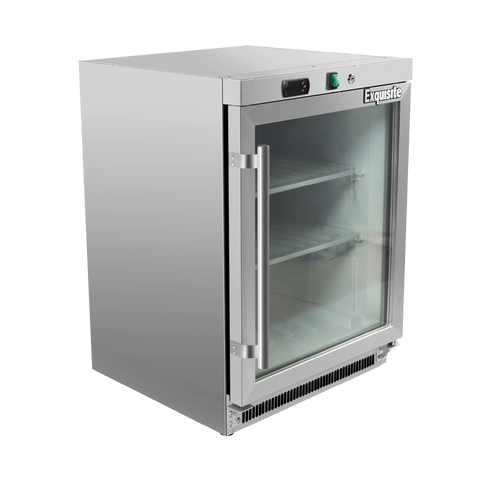Exquisite One Glass Door Underbench Storage Freezers - MF210G