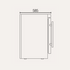 Exquisite One Glass Door Underbench Storage Freezers - MF210G
