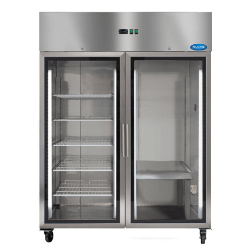 Nuline Chromatography Fridge – Two Glass Doors – Stainless Steel – 1400 litres - MF140TNG