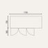 Exquisite Three Solid Doors Underbench Freezer 700mm deep - USF400H